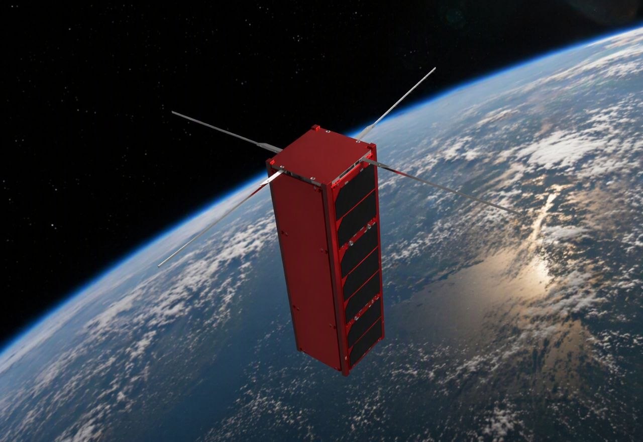 Il satellite in orbita